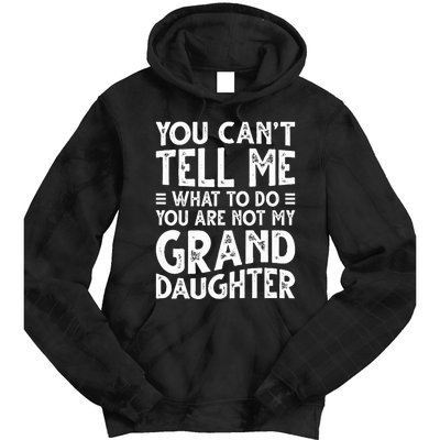 Funny Grandpa For Grandfather Papa Birthday Tie Dye Hoodie