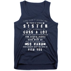 Funny Gift For Brother From Awesome Sister Birthday Tank Top