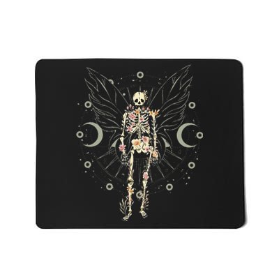 Fairy Grunge Fairycore Aesthetic Butterfly Skeleton Gothic Mousepad