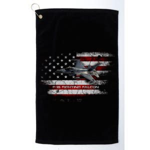 Fcute Gift16 Fighter Airplane Us Flag Fcute Gift16 Pilot Veteran Gift Dad Gift Platinum Collection Golf Towel