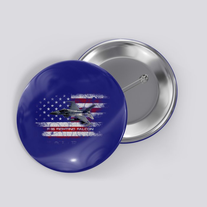 Fcute Gift16 Fighter Airplane Us Flag Fcute Gift16 Pilot Veteran Gift Dad Gift Button