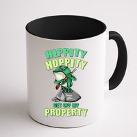 Funny Gun Frog Hippity Hoppity Get Off My Property Mug
