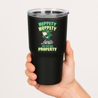 Funny Gun Frog Hippity Hoppity Get Off My Property Tumbler