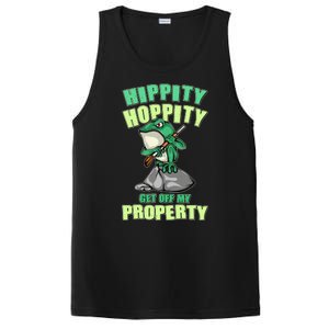 Funny Gun Frog Hippity Hoppity Get Off My Property PosiCharge Competitor Tank