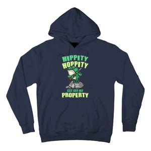 Funny Gun Frog Hippity Hoppity Get Off My Property Tall Hoodie