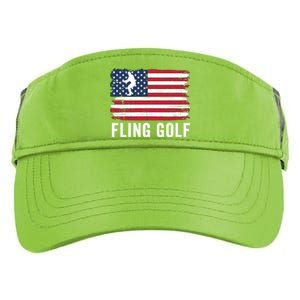 Fling Golf Funny Making Golf Courses Great Again Adult Drive Performance Visor