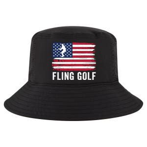 Fling Golf Funny Making Golf Courses Great Again Cool Comfort Performance Bucket Hat