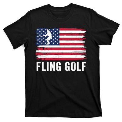 Fling Golf Funny Making Golf Courses Great Again T-Shirt