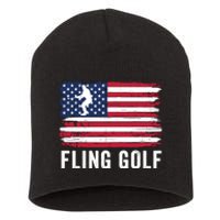 Fling Golf Funny Making Golf Courses Great Again Short Acrylic Beanie