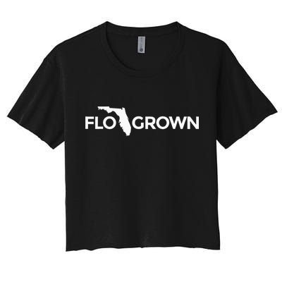Florida Grown Flo Grown Gear Women's Crop Top Tee