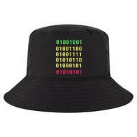 Funny Gift For Computer Geek I Love You Binary Code Cool Comfort Performance Bucket Hat