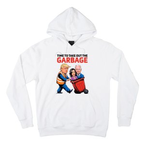 Funny Garbage For Trump 2024 Time To Take Out The Garbage Hoodie