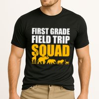 First Grade Field Trip Squad 1st Grade Zoo Crew Safari Cooling Performance Crew T-Shirt