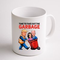 Funny Garbage For Trump 2024 Time To Take Out The Garbage Coffee Mug