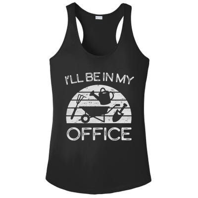 Funny Gardening Ladies PosiCharge Competitor Racerback Tank