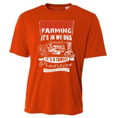 Farmer Gift Funny Farming Gift For Farmers Cooling Performance Crew T-Shirt