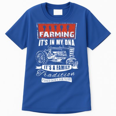 Farmer Gift Funny Farming Gift For Farmers Tall T-Shirt