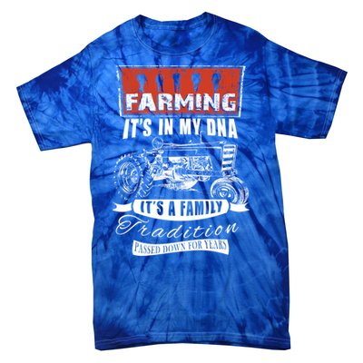 Farmer Gift Funny Farming Gift For Farmers Tie-Dye T-Shirt