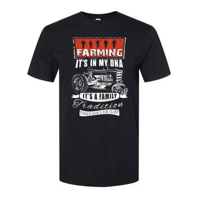 Farmer Gift Funny Farming Gift For Farmers Softstyle CVC T-Shirt