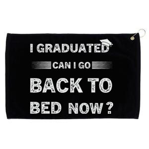 Funny Graduation For Him Her High School College Grommeted Golf Towel