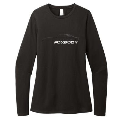 Foxbody Gift For The Stang Enthusiast Womens CVC Long Sleeve Shirt