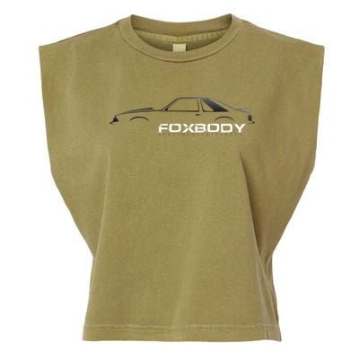 Foxbody Gift For The Stang Enthusiast Garment-Dyed Women's Muscle Tee