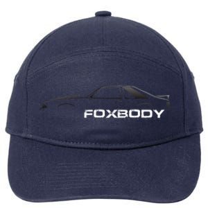 Foxbody Gift For The Stang Enthusiast 7-Panel Snapback Hat