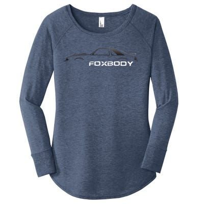 Foxbody Gift For The Stang Enthusiast Women's Perfect Tri Tunic Long Sleeve Shirt