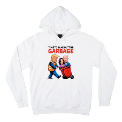 Funny Garbage For Trump 2024 Time To Take Out The Garbage Hoodie