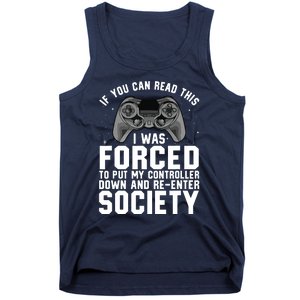 Funny Gamer For Video Gamer Gaming Game Controller Tank Top