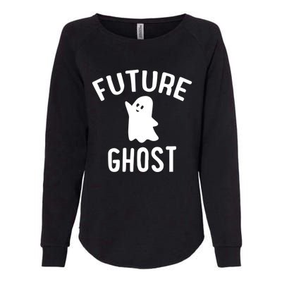 Future Ghost Funny Gift Womens California Wash Sweatshirt