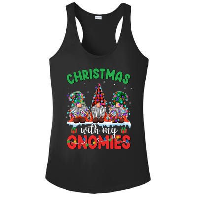 Festive Gnome Family Pajama Set Ladies PosiCharge Competitor Racerback Tank