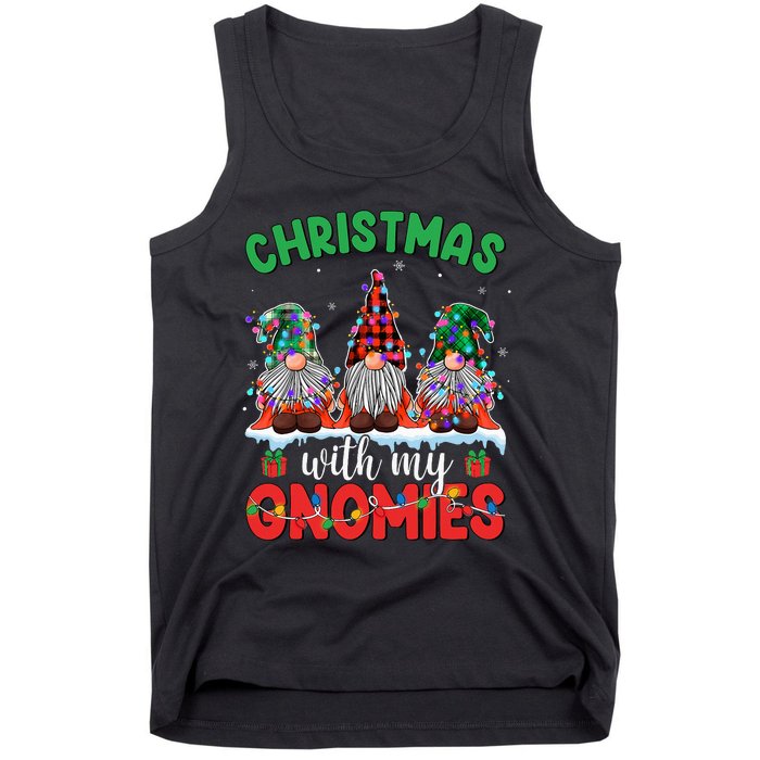 Festive Gnome Family Pajama Set Tank Top