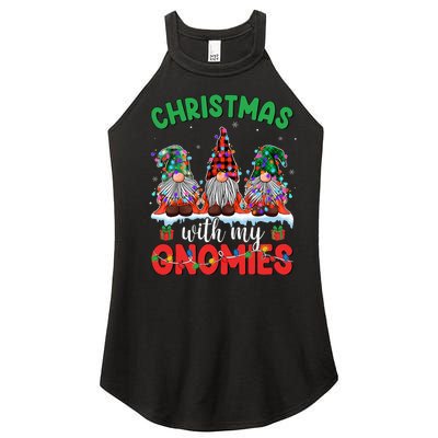 Festive Gnome Family Pajama Set Women’s Perfect Tri Rocker Tank