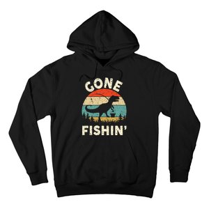 Funny Gone Fishing Hoodie