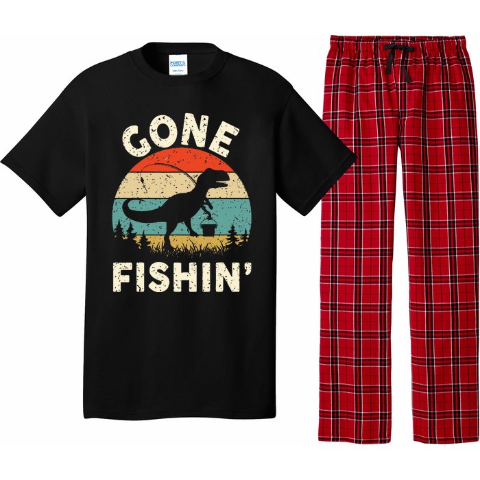 Funny Gone Fishing Pajama Set