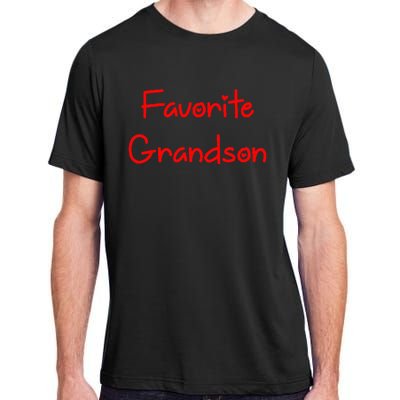 Favorite Grandson Fathers Day Adult ChromaSoft Performance T-Shirt