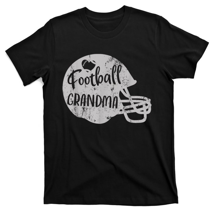 Football Grandma Fun Supportive American Football Grandma T-Shirt