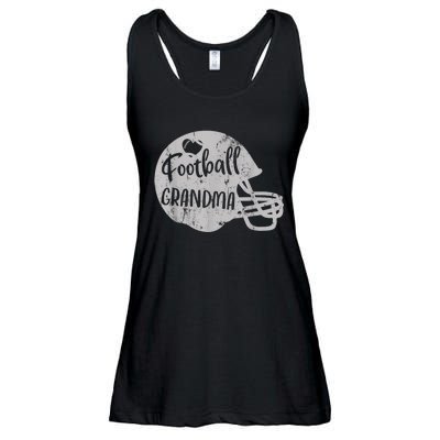 Football Grandma Fun Supportive American Football Grandma Ladies Essential Flowy Tank