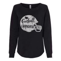 Football Grandma Fun Supportive American Football Grandma Womens California Wash Sweatshirt