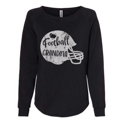 Football Grandma Fun Supportive American Football Grandma Womens California Wash Sweatshirt