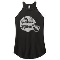 Football Grandma Fun Supportive American Football Grandma Women's Perfect Tri Rocker Tank