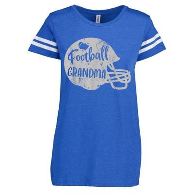 Football Grandma Fun Supportive American Football Grandma Enza Ladies Jersey Football T-Shirt