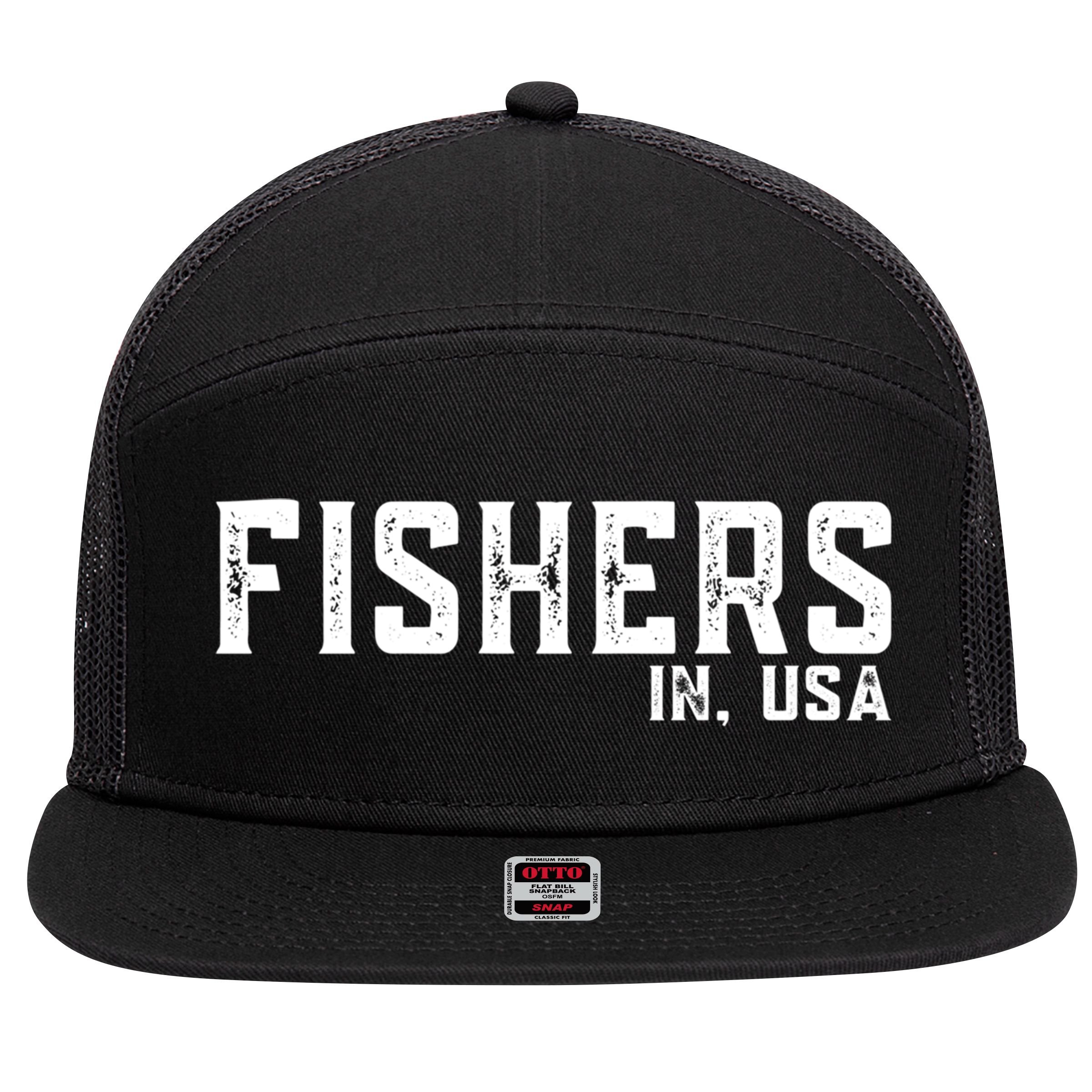 Fishers Gift 7 Panel Mesh Trucker Snapback Hat