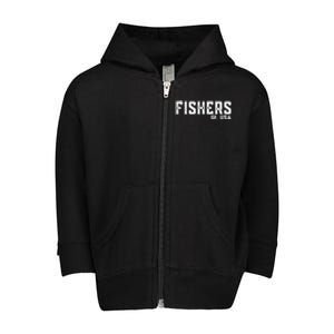 Fishers Gift Toddler Zip Fleece Hoodie