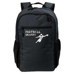 Football Grammy Funny Game Day Kick Off Daily Commute Backpack