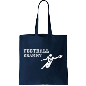 Football Grammy Funny Game Day Kick Off Tote Bag