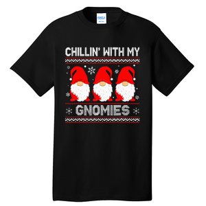 Festive Gnome Family Christmas Matching Outfits Tall T-Shirt