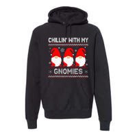 Festive Gnome Family Christmas Matching Outfits Premium Hoodie