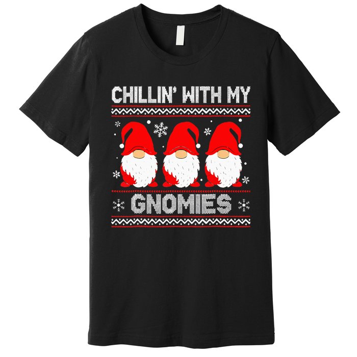 Festive Gnome Family Christmas Matching Outfits Premium T-Shirt